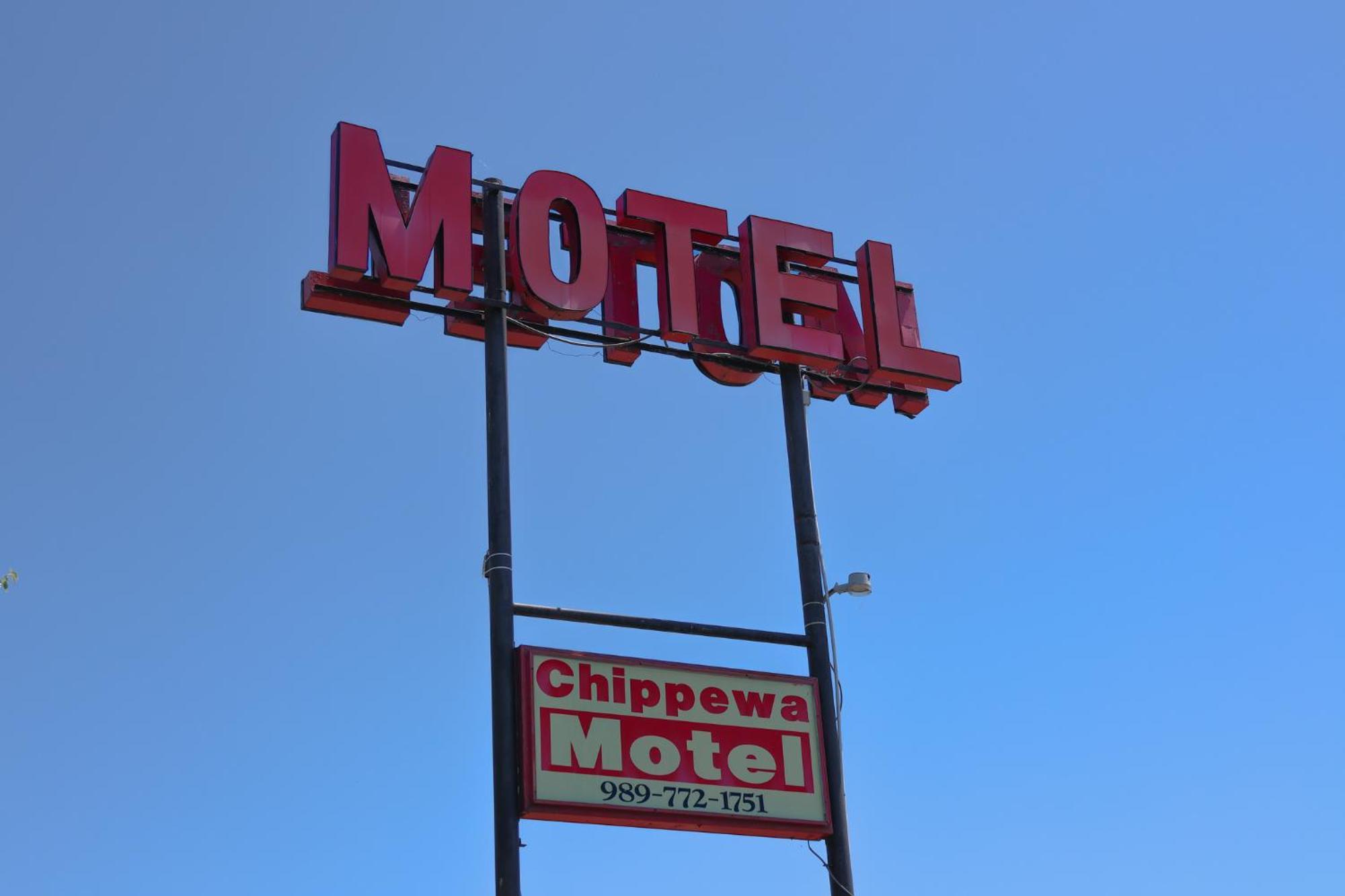 Chippewa Motel Mount Pleasant Esterno foto